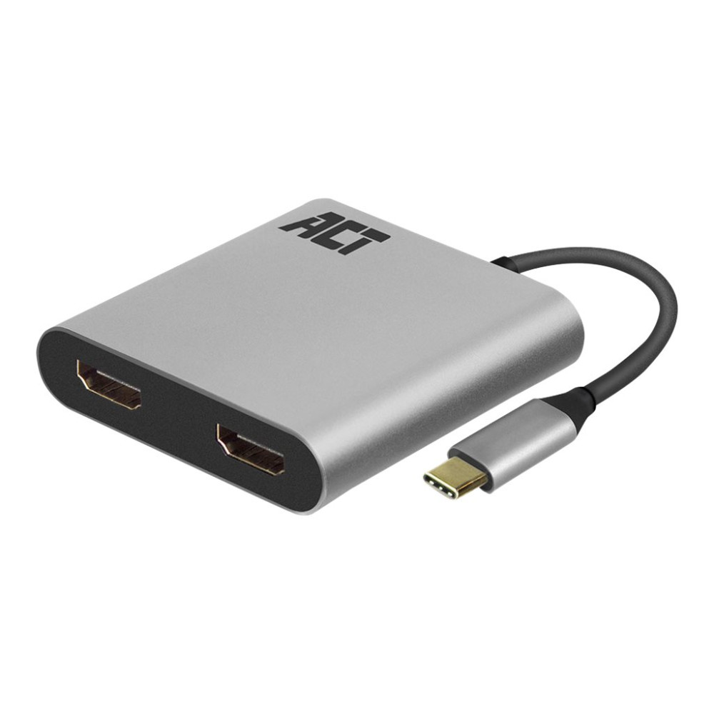 Produktbild för ACT - extern videoadapter - grå