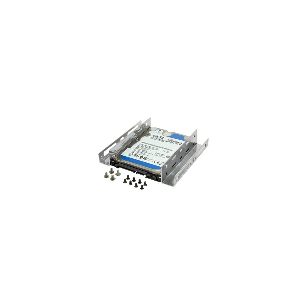 Produktbild för LogiLink Mounting Bracket for 2,5 HDD/SSD in 3.5" Bay - adapter för lagringsfack