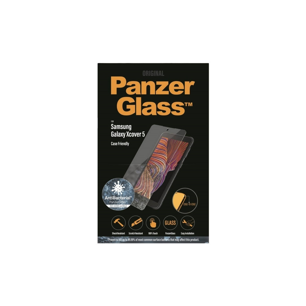 Produktbild för PanzerGlass - skärmskydd för mobiltelefon - lämplig för fodral