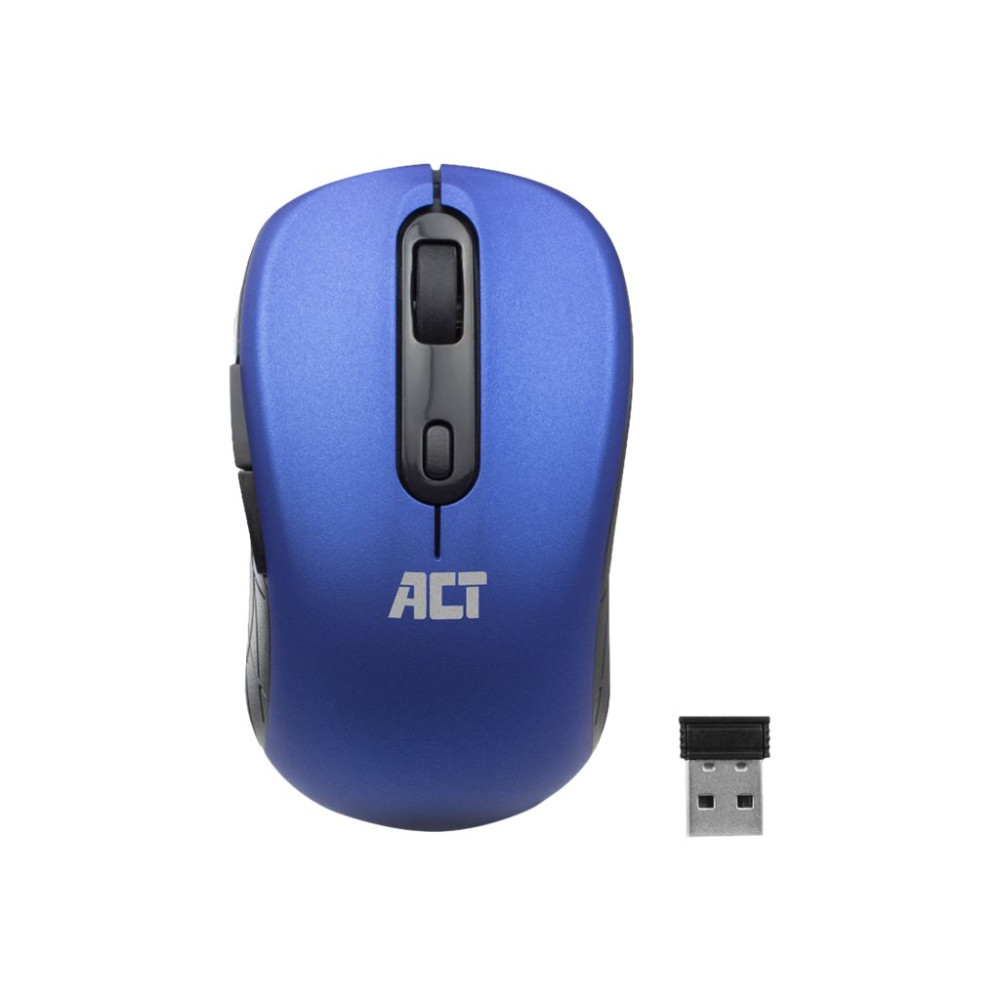 Produktbild för ACT AC5140 - mus - 2.4 GHz - blå