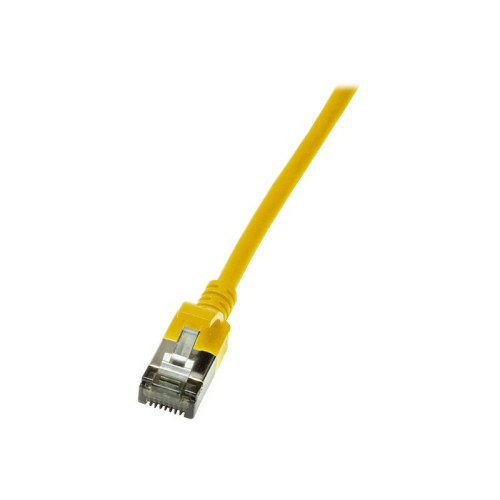 LogiLink LogiLink SlimLine - patch-kabel - 3 m - gul, RAL 1021