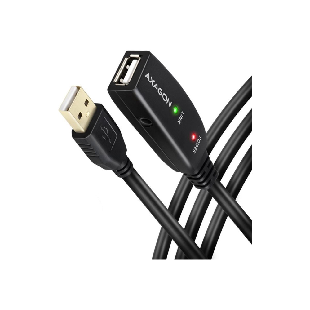 Produktbild för AXAGON ADR-207 - USB-förlängningskabel - USB till USB - 7.5 m