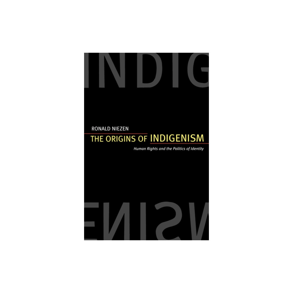 Produktbild för The Origins of Indigenism (häftad, eng)