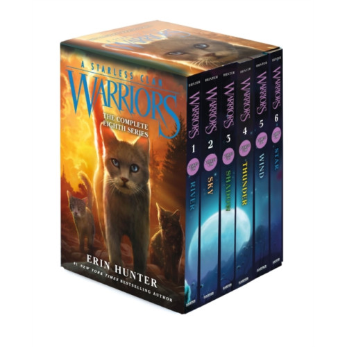 Harpercollins publishers inc Warriors: A Starless Clan Box Set: Volumes 1 to 6 (häftad, eng)