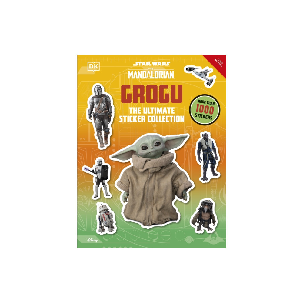 Produktbild för Star Wars: The Mandalorian: Grogu: The Ultimate Sticker Collection (häftad, eng)