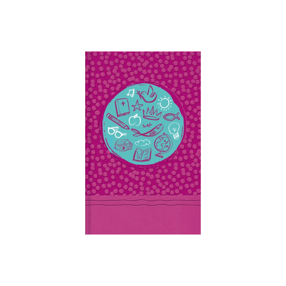 Produktbild för NIrV, Tiny Theologians Bible, Leathersoft over Board, Pink, Comfort Print (inbunden, eng)
