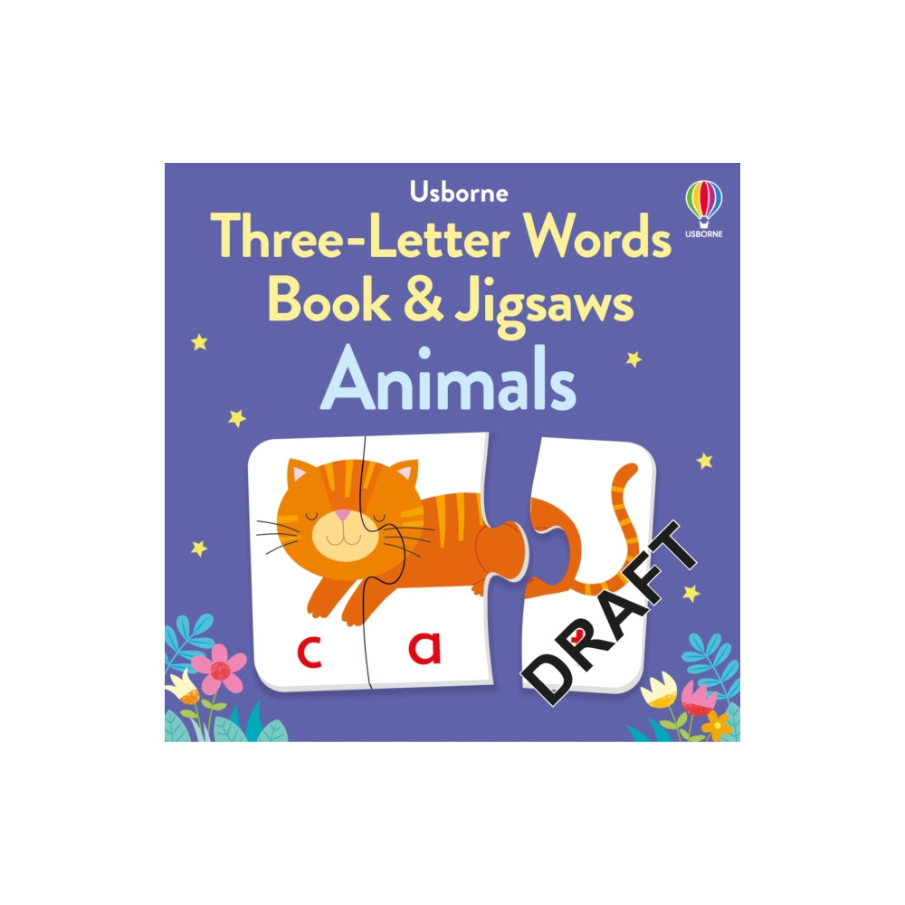 Produktbild för First Words Jigsaw Book: Animals (bok, board book, eng)