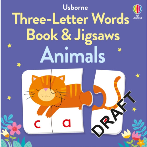 Usborne Publishing Ltd First Words Jigsaw Book: Animals (bok, board book, eng)