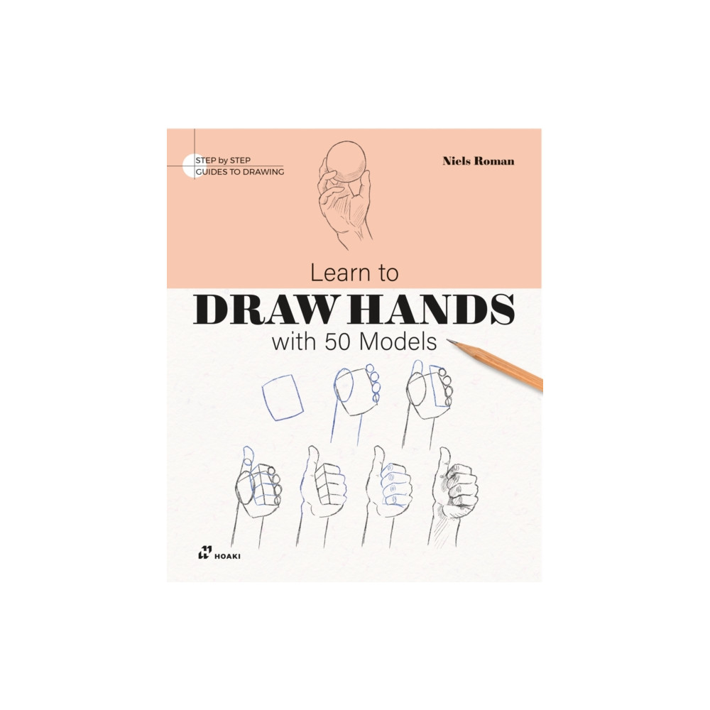 Produktbild för Learn To Draw Hands with 50 Models (häftad, eng)
