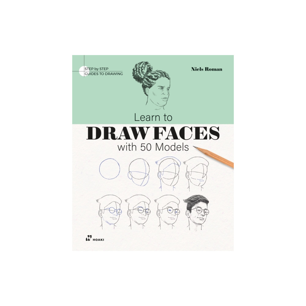 Produktbild för Learn To Draw Faces with 50 Models (häftad, eng)