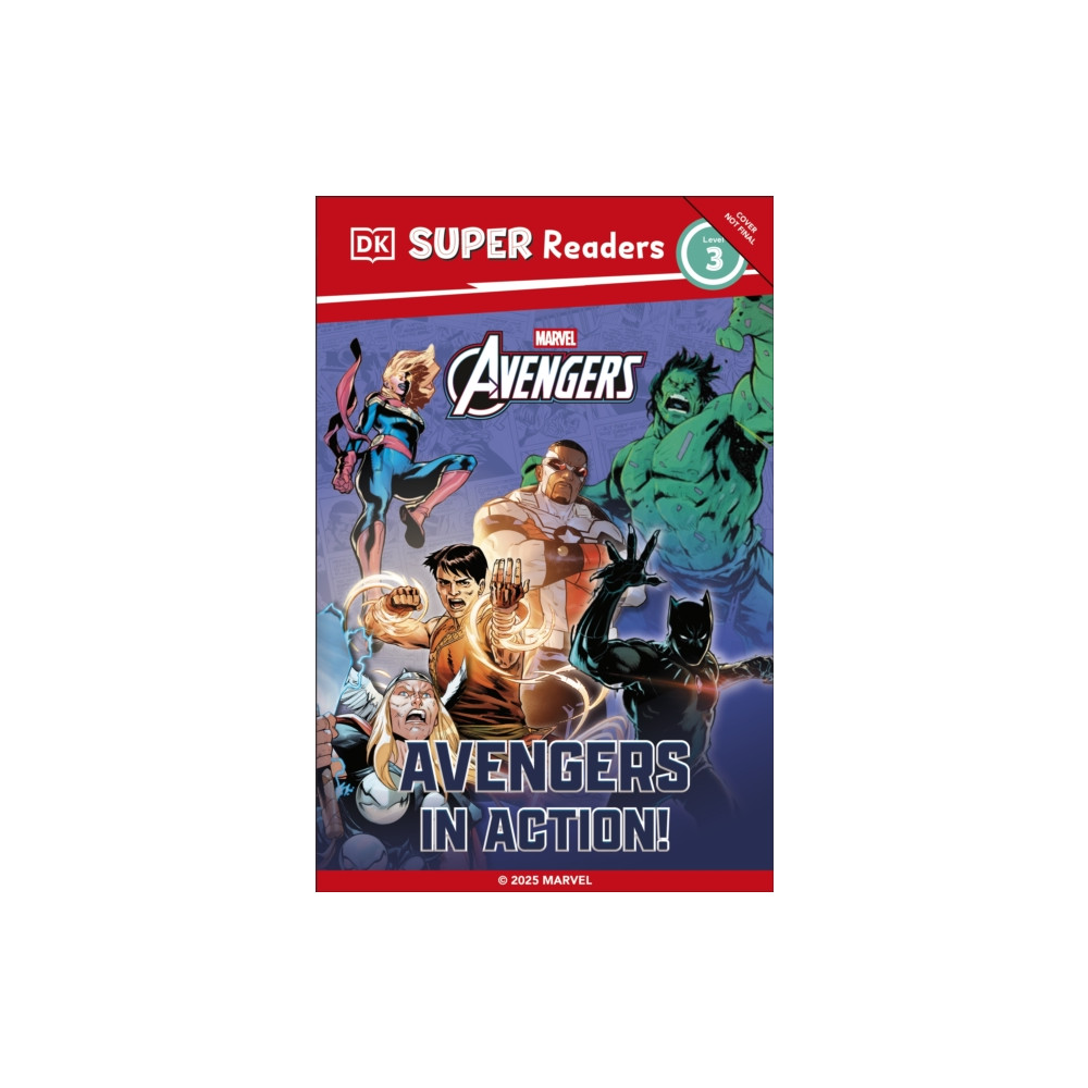 Produktbild för DK Super Readers Level 3 Marvel Avengers in Action (häftad, eng)