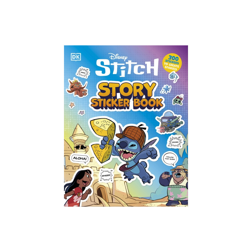 Produktbild för Disney Stitch Story Sticker Book (häftad, eng)