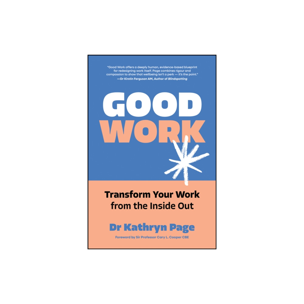 Produktbild för Good Work (häftad, eng)