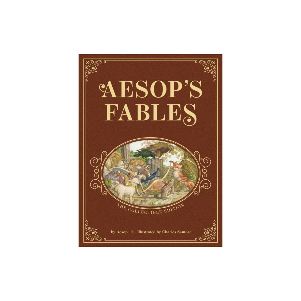 Produktbild för Aesop’s Fables: The Collectible Leather Edition (inbunden, eng)