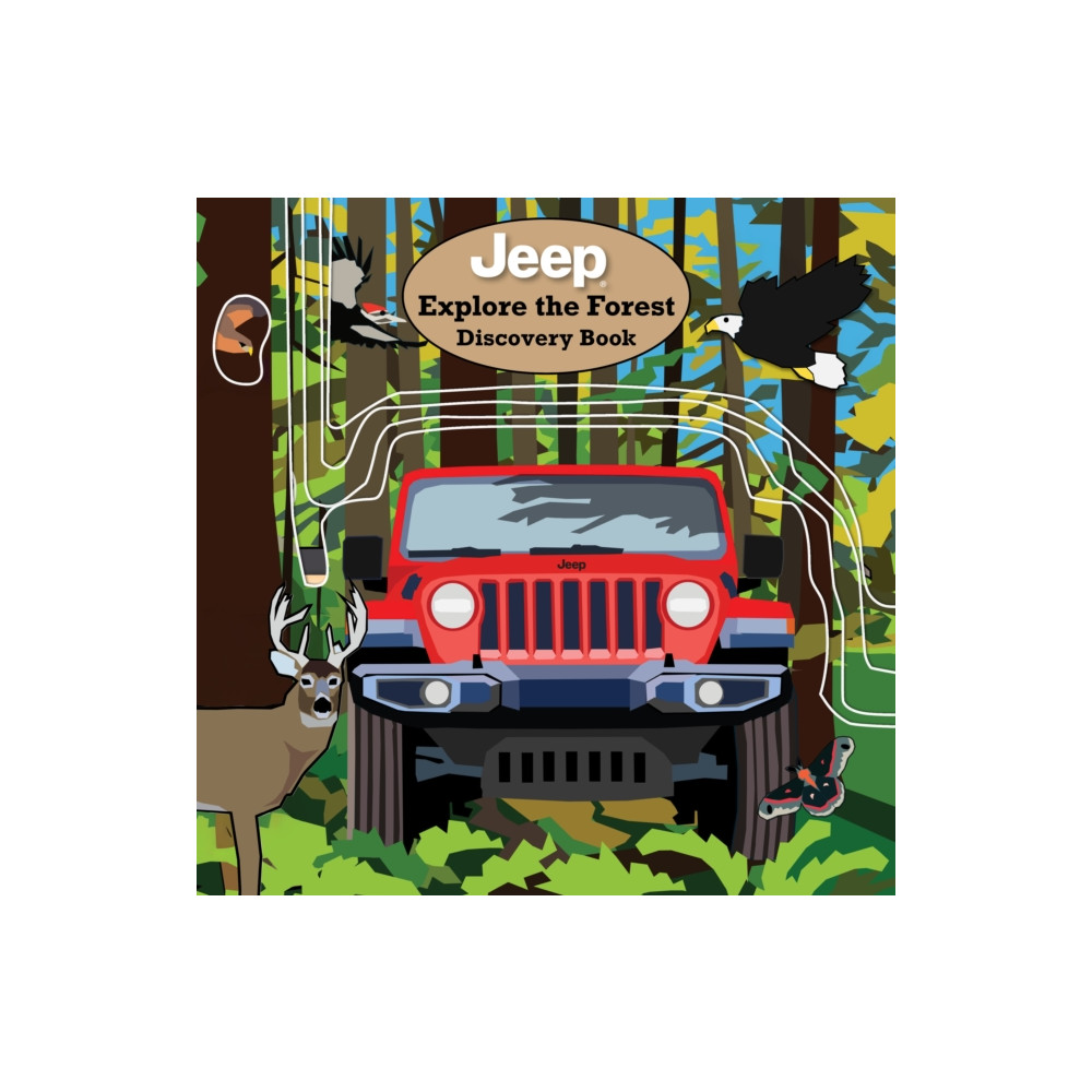 Produktbild för Jeep® Explore the Forest Discovery Book (bok, board book, eng)