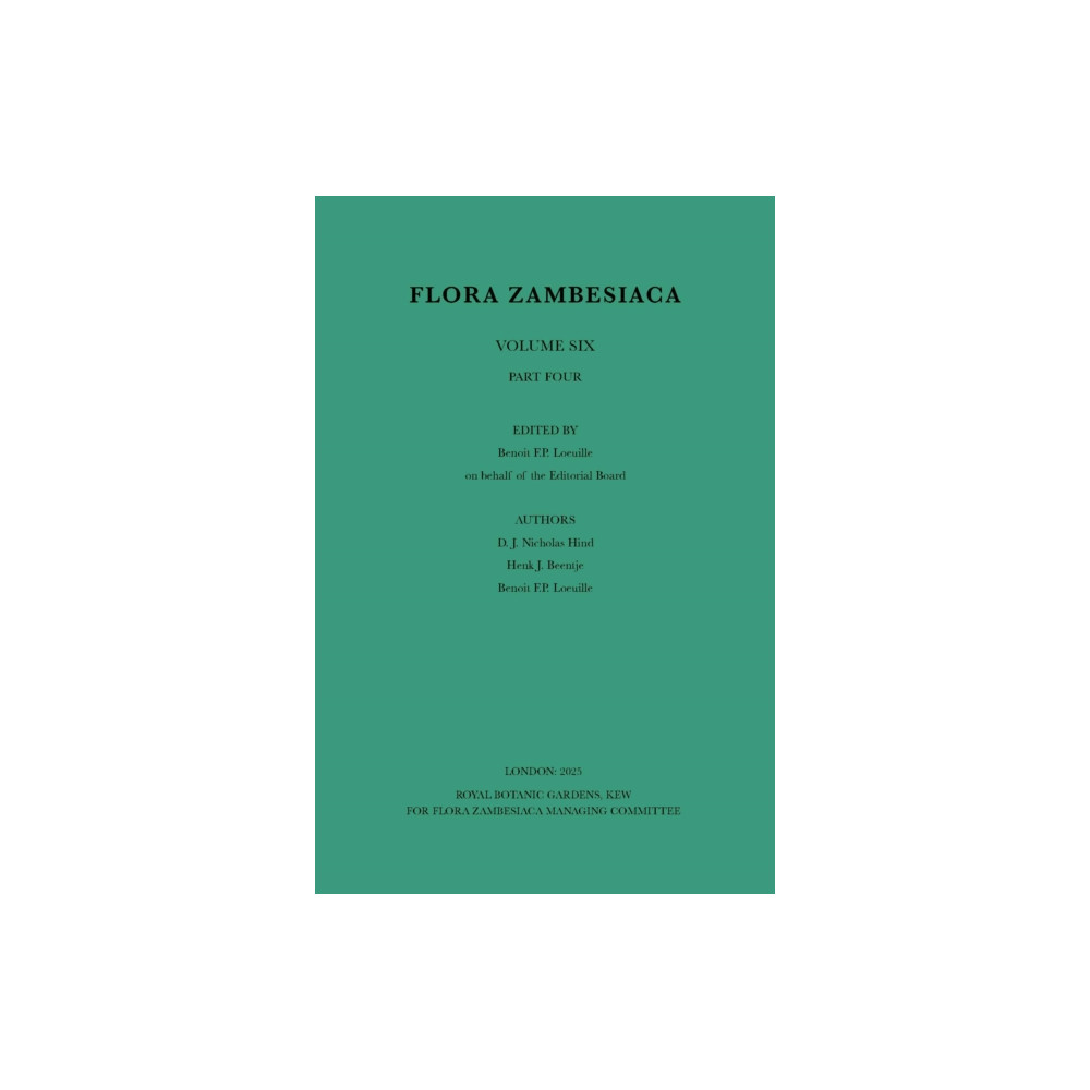 Produktbild för Flora Zambesiaca 6 (4) compositae (häftad, eng)