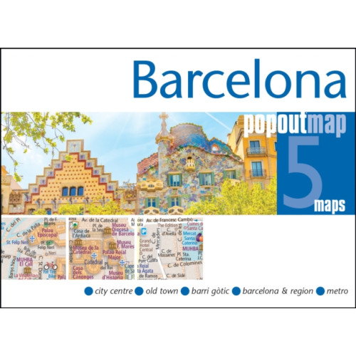 Heartwood Publishing Barcelona PopOut Map
