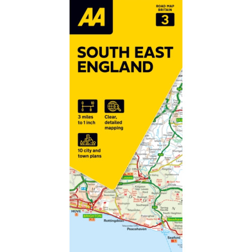 AA Publishing AA Road Map South East England