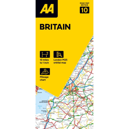 AA Publishing AA Road Map Britain