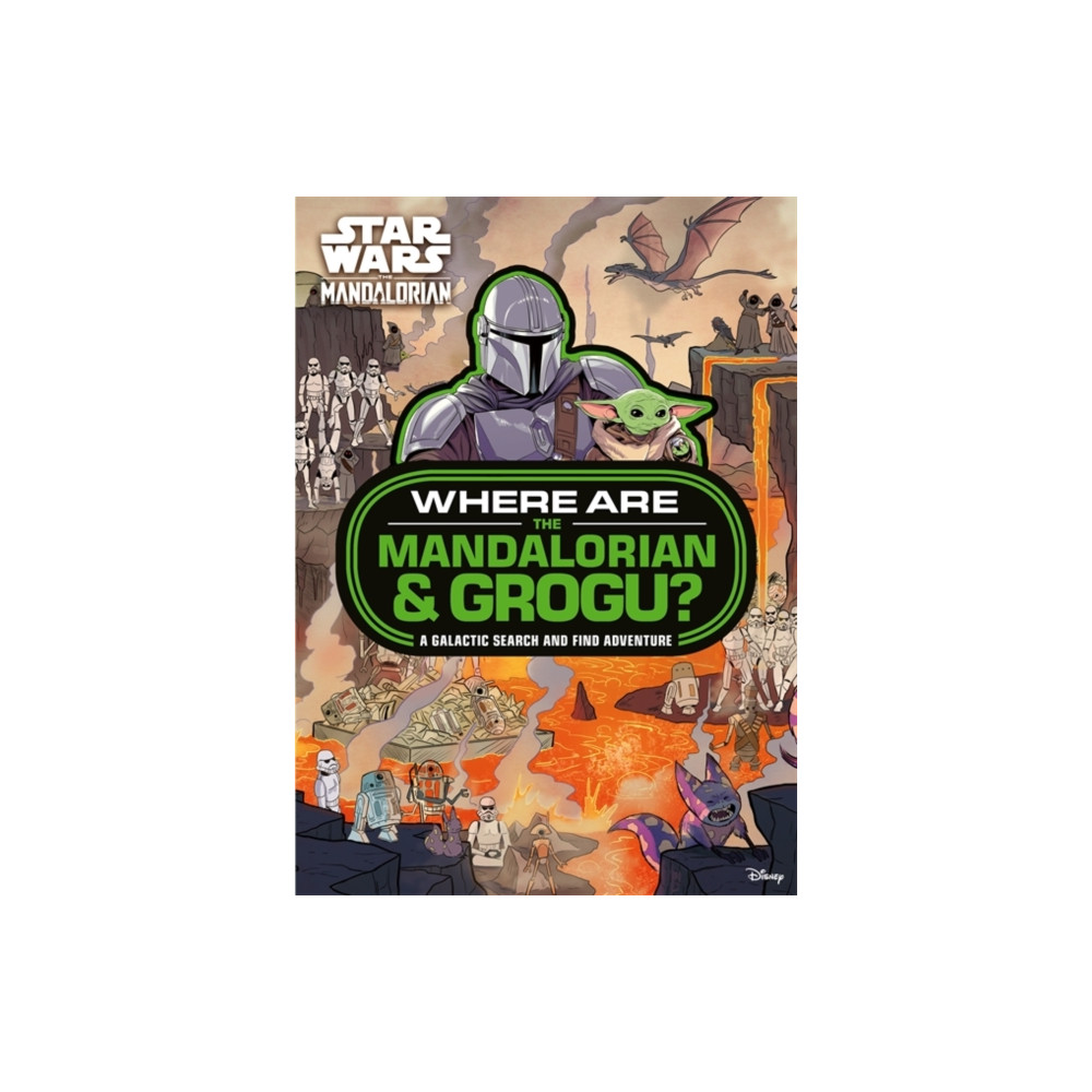 Produktbild för Star Wars: Where are The Mandalorian and Grogu? Search and Find Activity Book (häftad, eng)
