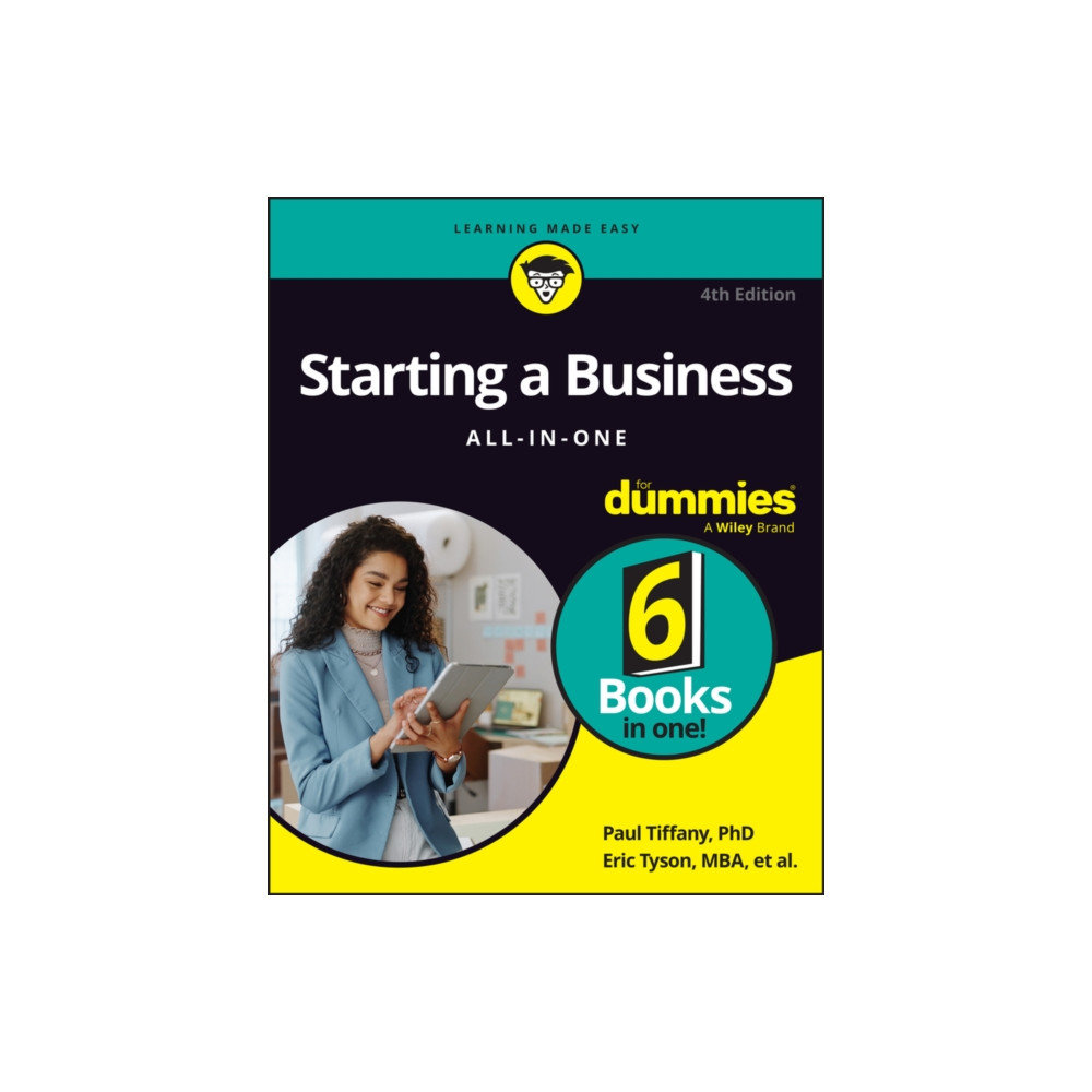 Produktbild för Starting a Business All-in-One For Dummies (häftad, eng)