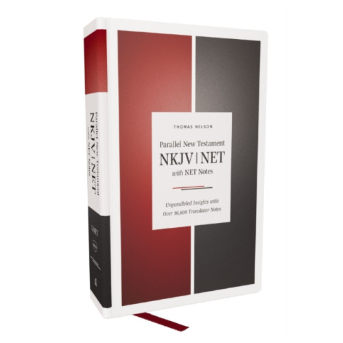 Thomas nelson publishers NKJV-NET Parallel New Testament with NET Translators' Notes, Hardcover, Red Letter, Comfort Print (inbunden, eng)