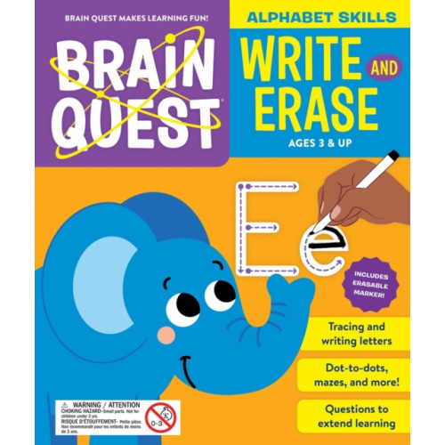 Workman Publishing Brain Quest Write and Erase: Alphabet Skills (häftad, eng)
