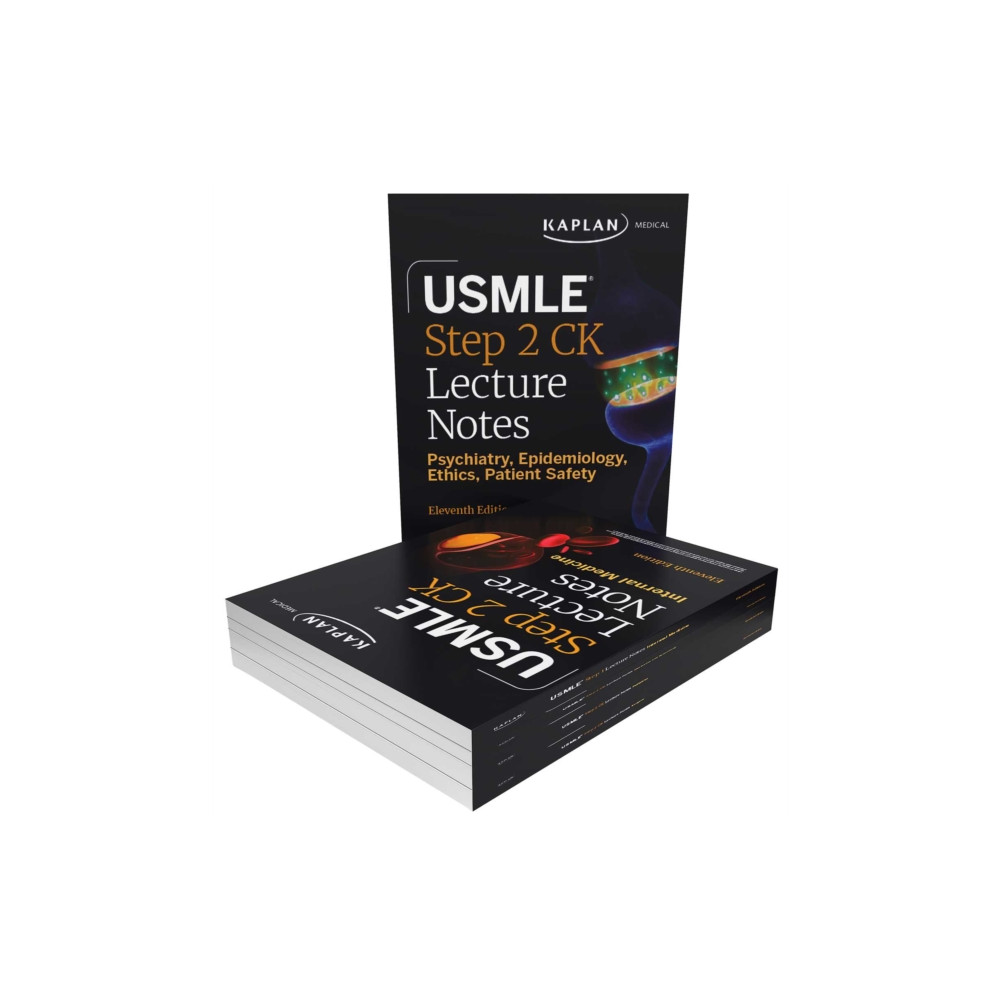 Produktbild för USMLE Step 2 CK Lecture Notes, Eleventh Edition: 5-Book Clinical Review (2026-2027) (häftad, eng)