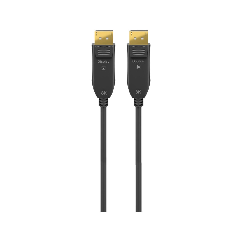 Produktbild för Goobay 64869, 50 m, DisplayPort, DisplayPort, Hankoppling, H...