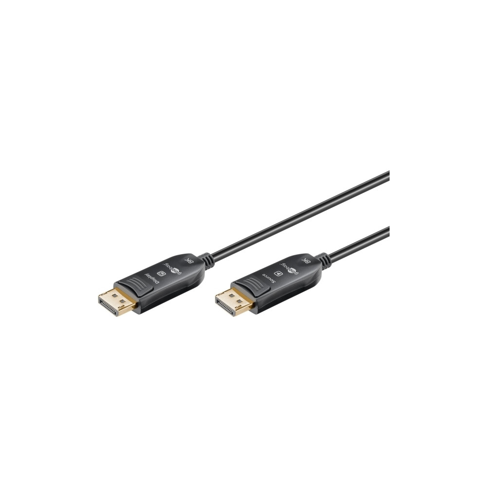 Produktbild för Goobay 64869, 50 m, DisplayPort, DisplayPort, Hankoppling, H...