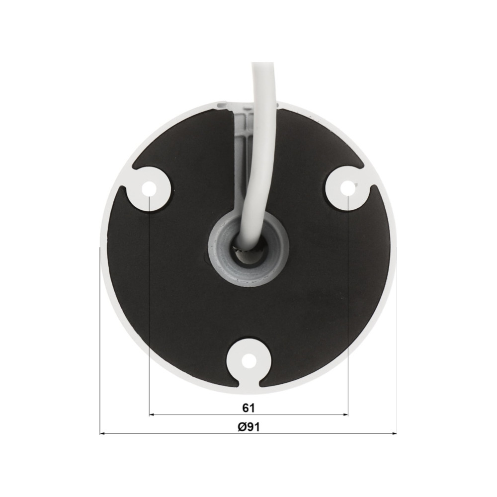 Produktbild för Dahua WizMind 2 Series IPC-HFW2849T-AS-IL - nätverksövervakningskamera - kula