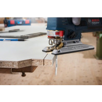 Produktbild för Bosch clean for Wood T 101 B - sågblad - för mjuka träslag, spånskiva, plywood, plast, epoxi - 5 delar