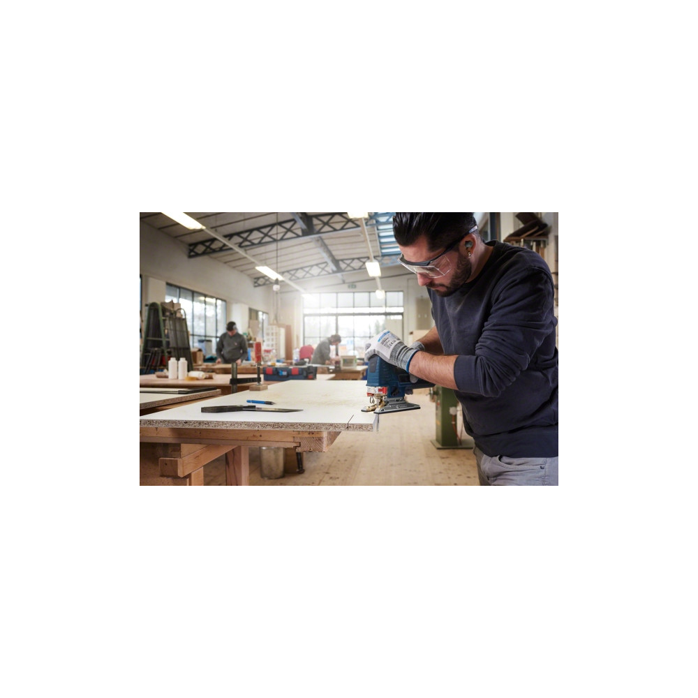 Produktbild för Bosch clean for Wood T 101 B - sågblad - för mjuka träslag, spånskiva, plywood, plast, epoxi - 5 delar