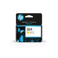 Produktbild för HP 364 - gul - original - bläckpatron