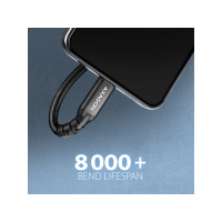 Produktbild för AXAGON BUCM32-CF05AB - USB-förlängningskabel - 24 pin USB-C till 24 pin USB-C - 50 cm