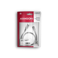Produktbild för AXAGON BUCM32-CF05AB - USB-förlängningskabel - 24 pin USB-C till 24 pin USB-C - 50 cm