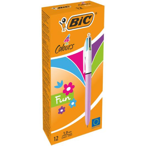 BIC Kulpenna BIC 4 Colours Fun Ball 1mm