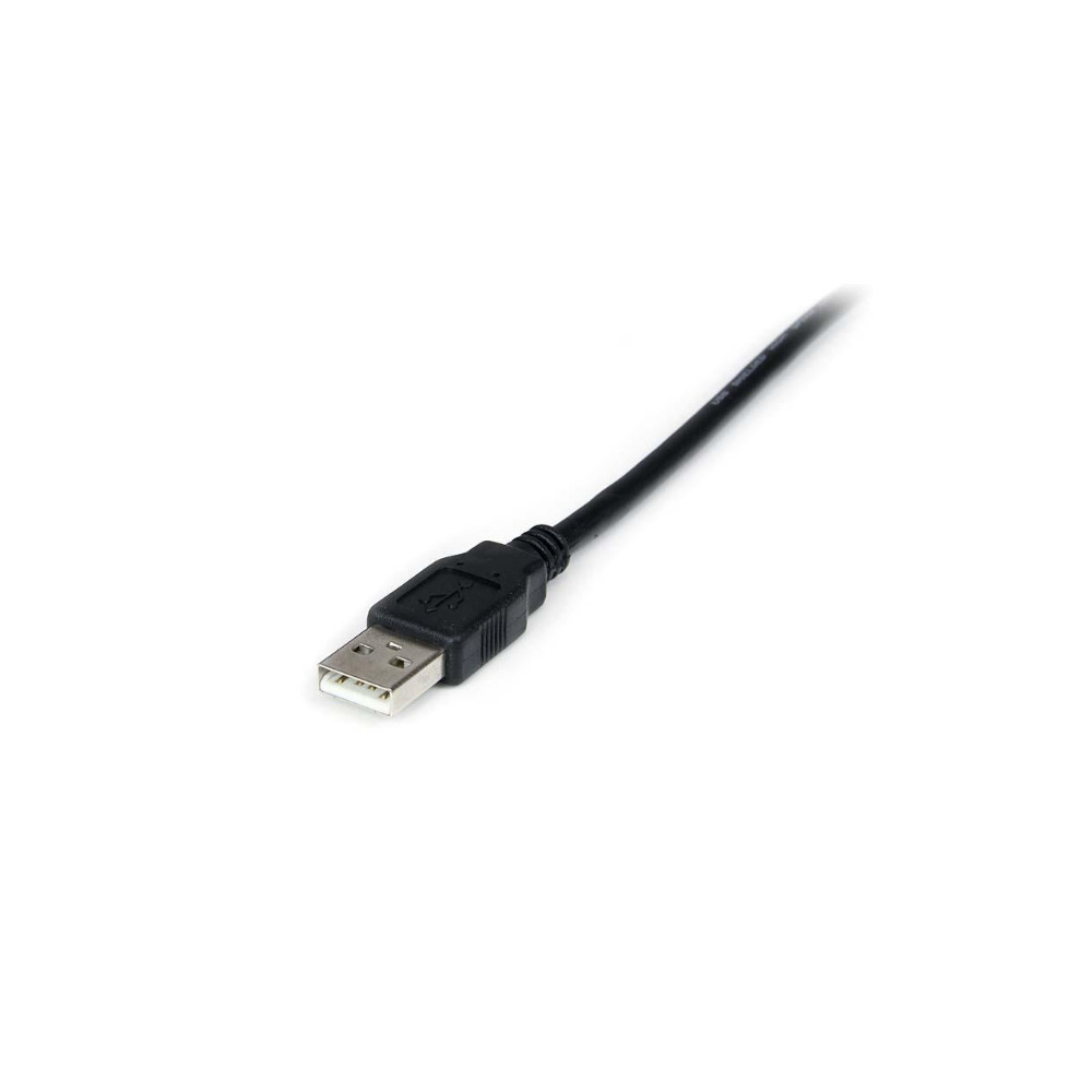 Produktbild för StarTech.com USB till nollmodem RS232 DB9 seriell DCE-kabeladapter med 1 port och FTDI - seriell adapter - USB 2.0 - RS-232