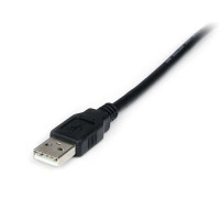 Produktbild för StarTech.com USB till nollmodem RS232 DB9 seriell DCE-kabeladapter med 1 port och FTDI - seriell adapter - USB 2.0 - RS-232