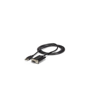 Produktbild för StarTech.com USB till nollmodem RS232 DB9 seriell DCE-kabeladapter med 1 port och FTDI - seriell adapter - USB 2.0 - RS-232