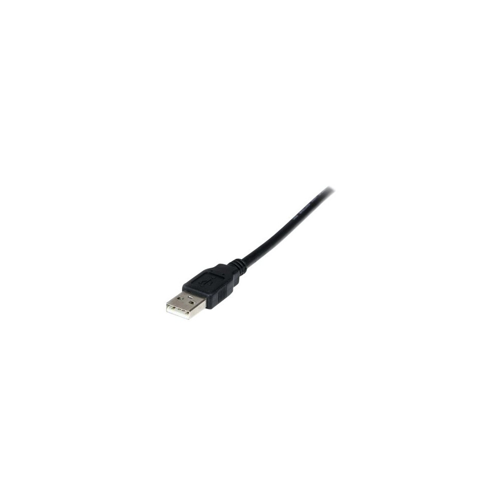 Produktbild för StarTech.com USB till nollmodem RS232 DB9 seriell DCE-kabeladapter med 1 port och FTDI - seriell adapter - USB 2.0 - RS-232