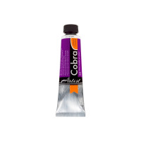 Produktbild för Cobra Artist Water-Mixable Oil-färg i tub Quinacridone Purpl...
