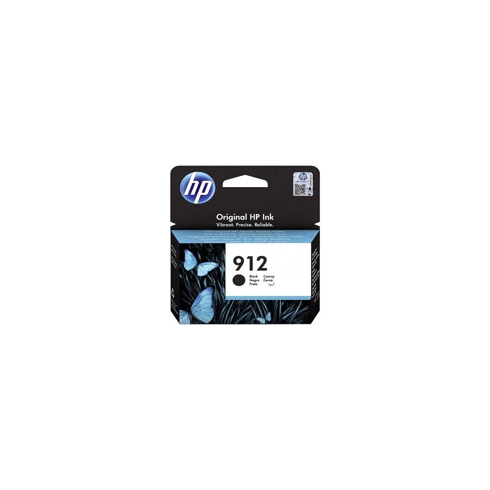Produktbild för HP 912 - svart - original - bläckpatron