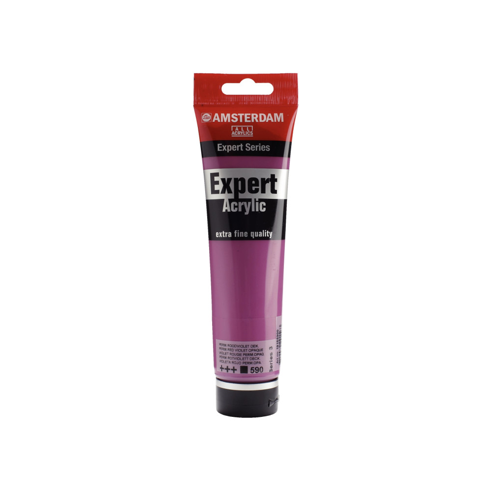 Produktbild för Amsterdam Expert Series akryl tub permanent röd violet ogeno...