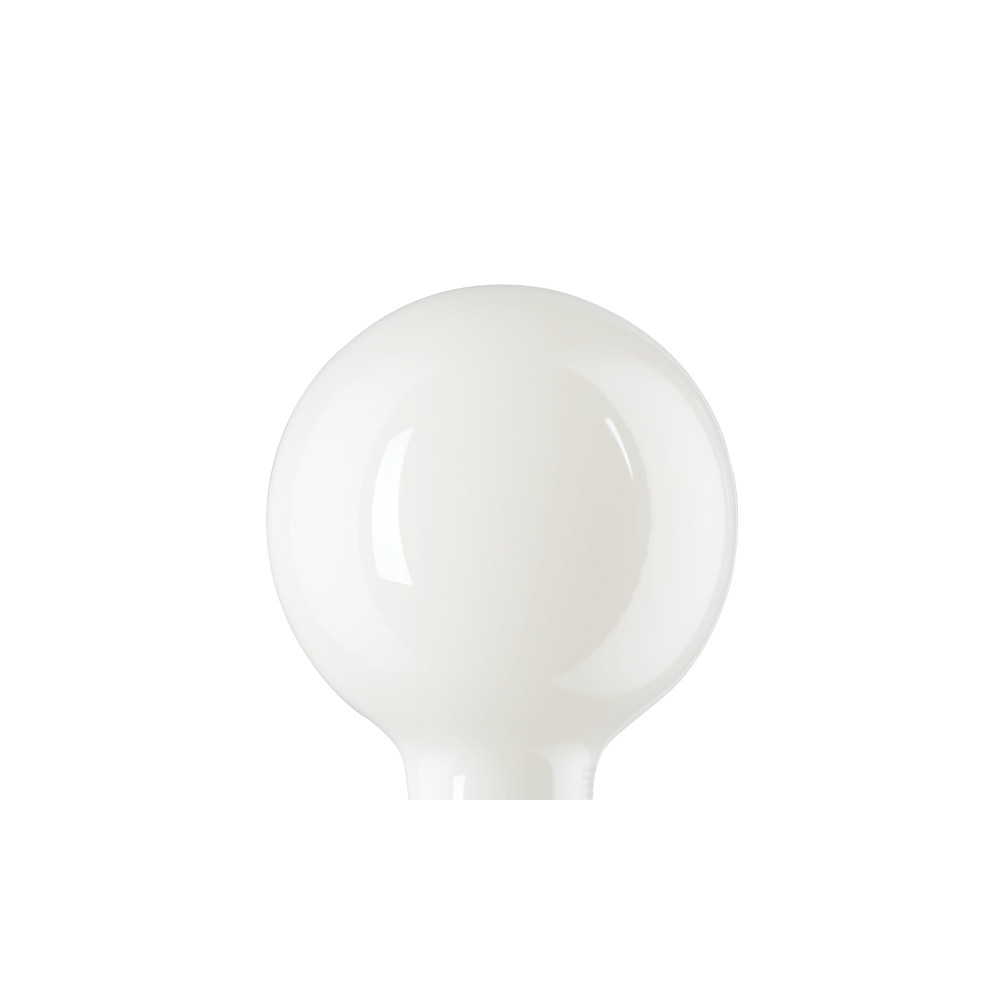 Produktbild för Eglo - LED-glödlampa - form: G95 - E27 - 7 W - varmt vitt ljus - 2700 K - mjölkvit