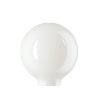 Produktbild för Eglo - LED-glödlampa - form: G95 - E27 - 7 W - varmt vitt ljus - 2700 K - mjölkvit