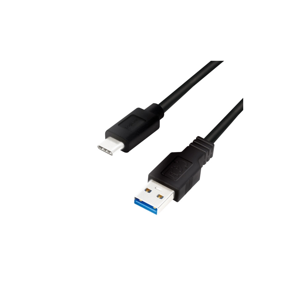 Produktbild för LogiLink - USB typ C-kabel - USB typ A till USB-C - 3 m