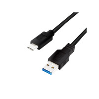Produktbild för LogiLink - USB typ C-kabel - USB typ A till USB-C - 3 m