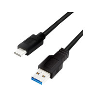 Produktbild för LogiLink - USB typ C-kabel - USB typ A till USB-C - 3 m