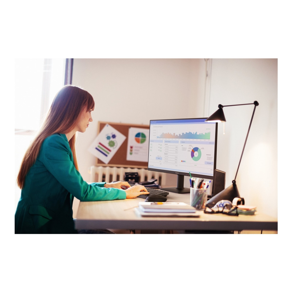 Produktbild för Philips 24E2N1100LB - 1000 Series - LED-skärm - Full HD (1080p) - 24"